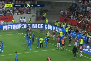 SKANDAL w meczu Nice - Olympique Marsylia!