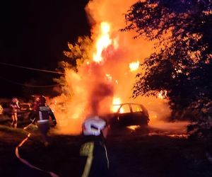 Dramatyczna noc w powiecie kłodzkim.Ogromny pożar w Starym Wielisławiu