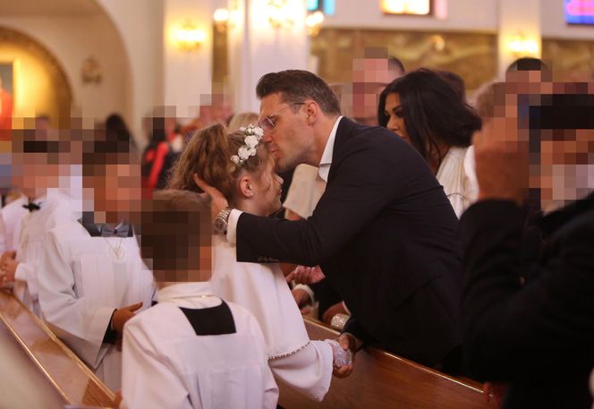 Iwona Węgrowska wyprawiła córce komunię