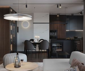 Ciemna elegancja w nowoczesnym wydaniu. Stylowe 70 m² w sercu Warszawy