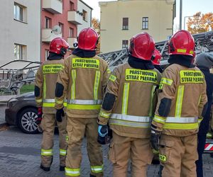 Zgłoszenie o pożarze na Dąbrowskiego w Lesznie. Pożaru nie było