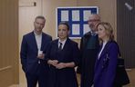 M jak miłość po wakacjach. Julia (Marta Chodorowska), Adam Werner (Jacek Kopczyński), Magda (Anna Mucha), Andrzej (Krystian Wieczorek)