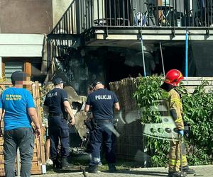 Tragiczny pożar na Bemowie. Maleństwa nie udało się uratować