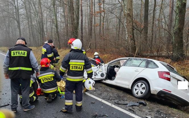 Koszmarna "czołówka"! Wszystko przez prękość i warunki na drodze.