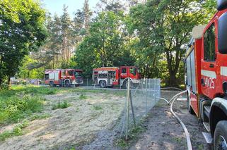 Gigantyczny pożar domu w Grudziądzu! Na miejscu 13 zastępów straży pożarnej [ZDJĘCIA]