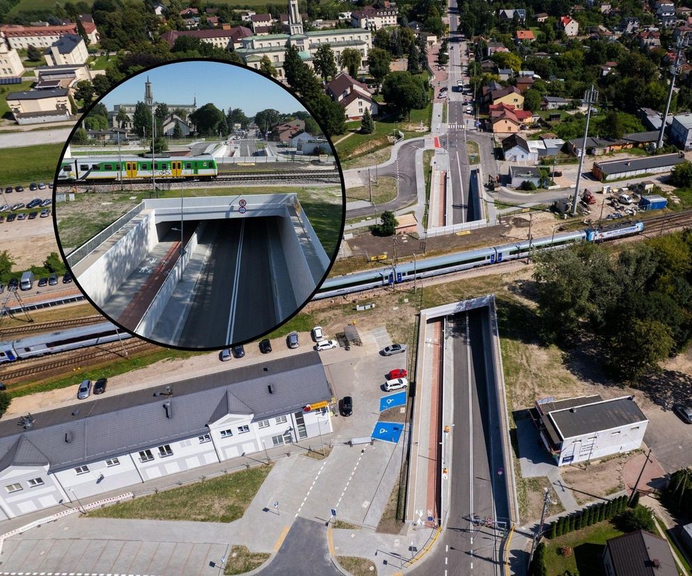 Nowy tunel na Mazowszu już gotowy. Został otwarty kilka miesięcy przed terminem