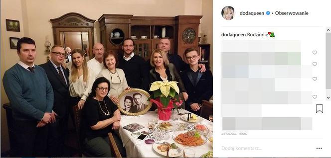 Rodzice pogodzili Dodę z bratem na świeta. 