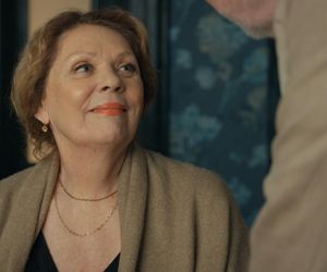 Barwy szczęścia, odcinek 3192. Józefina (Elżbieta Jarosik), Andrzej (Leon Charewicz)