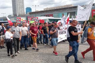 Protest Agrounii w Warszawie 7.07