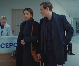 M jak miłość odcinek 1871 ostatni - finał sezonu. Aneta (Ilona Janyst), Olek (Maurycy Popiel) 