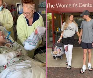  Ciężarna wyskoczyła z drugiego piętra, uciekając przed pożarem. „Ciało matki jest niesamowite”