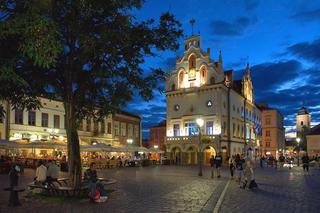 Rzeszowski Rynek nocą