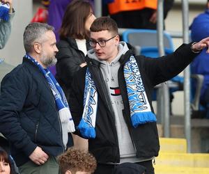 Kibice na Stadionie Śląskim podczas Wielkich Derbów Śląska (16.03.2024)