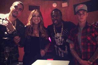 Justin Bieber i Mariah Carey razem w studiu nagraniowym