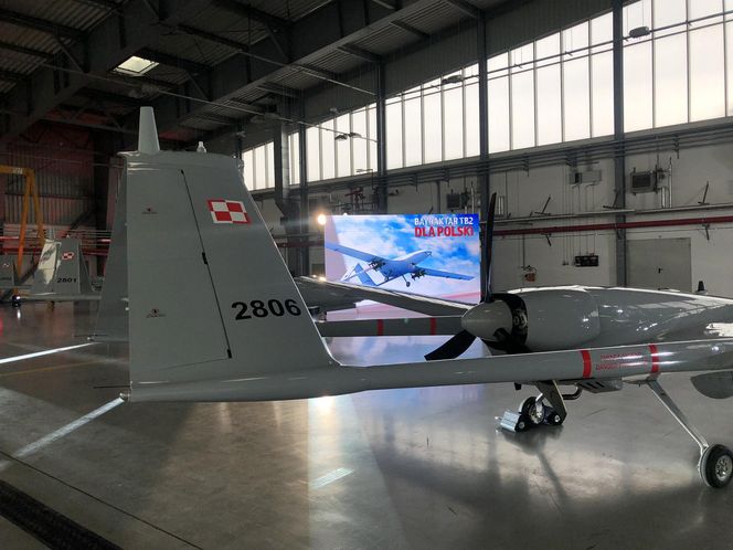 Bayraktar TB2 w polskich barwach