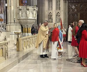 Uroczysta msza przed 88. Paradą Pułaskiego w NY