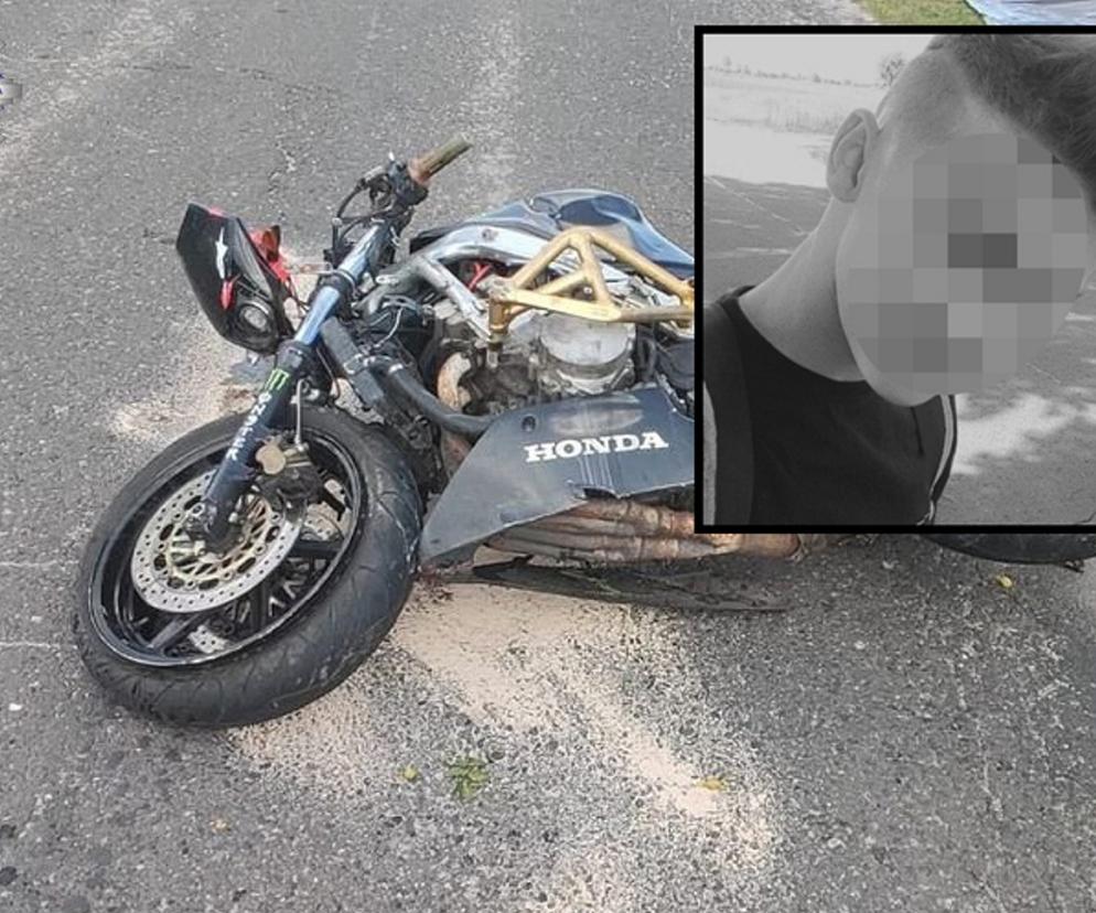 Makabryczna śmierć Maksa. 19-latek zabił się na motocyklu
