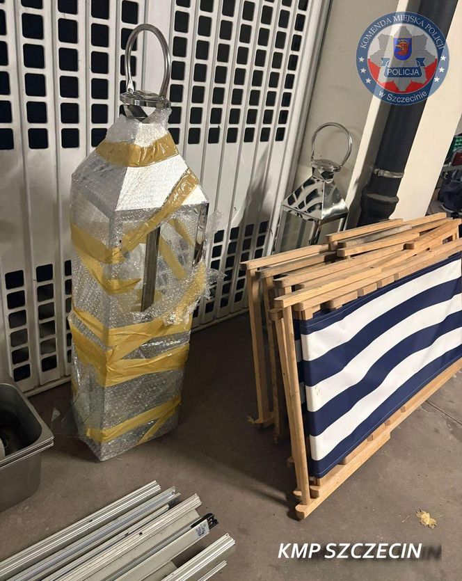 Złodziej grasował w hotelu. Jego łupem padły m.in. leżaki