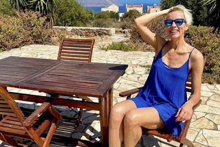 Anita Werner na wakacjach