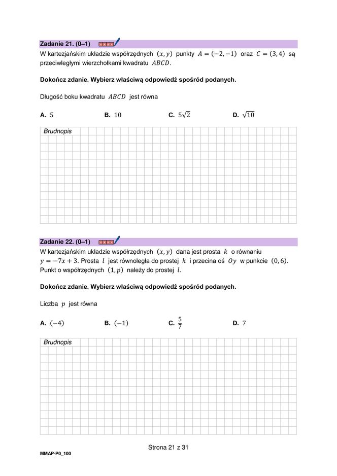 Matura próbna z matematyki. Mamy arkusz zadań CKE 