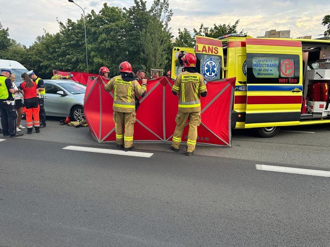 Wypadek w al. Solidarności 