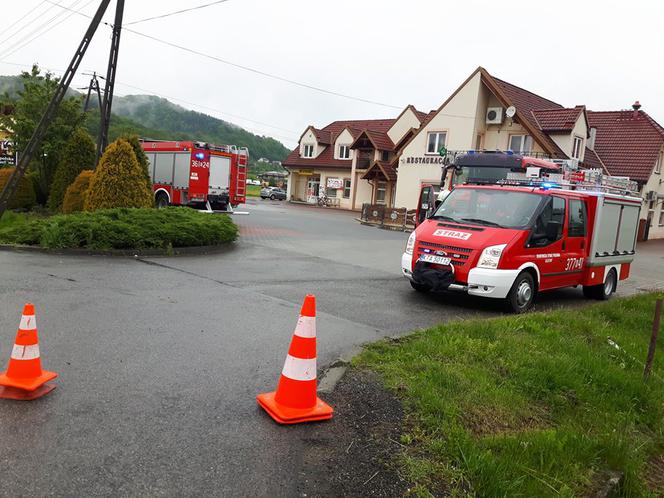 Wypadek w Olszynach - zdjęcia