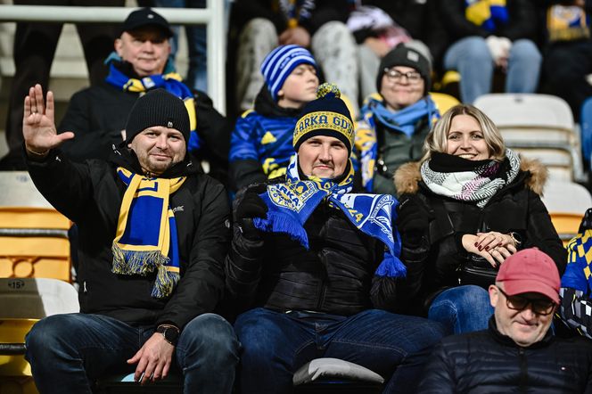 Arka Gdynia - Lech Poznań: Zdjęcia kibiców z meczu 15. kolejki PKO BP Ekstraklasy