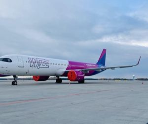 Uziemiony samolot linii Wizz Air