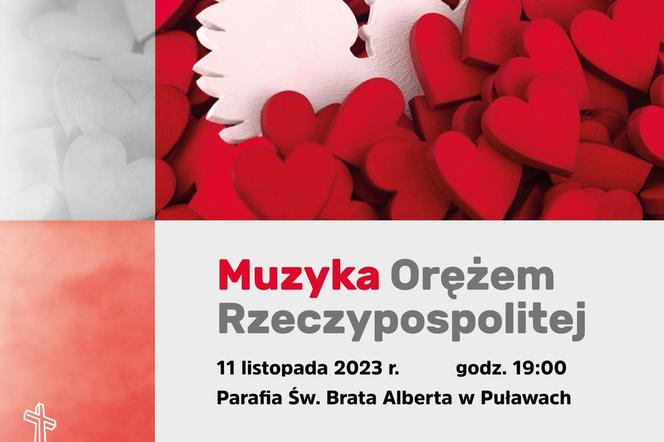 Koncert Muzyka Orężem Rzeczypospolitej - plakat wydarzenia