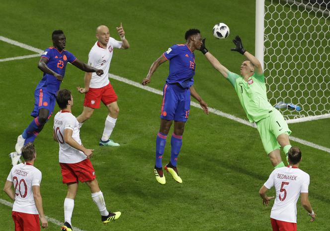 Grupa H: Polska-Kolumbia 0:3. Yerry Mina