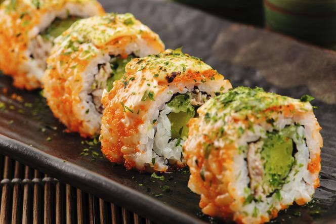 Sushi - idealne finger food podczas imprezy sylwestrowej