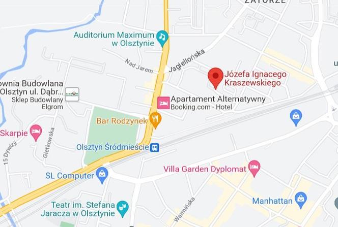 7. Ulica Józefa Ignacego Kraszewskiego