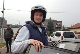 Ostra jazda na Rajdzie Andrzejkowym w Lesznie