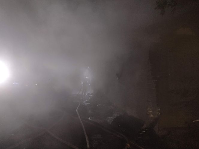  Zajączkowice. Kobieta zginęła w pożarze domu [ZDJĘCIA]