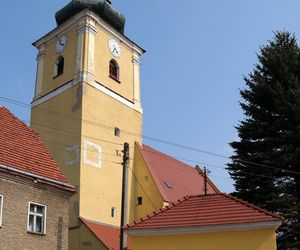  Przerzeczyn-Zdrój na Dolnym Śląsku. Cmentarz przy kościele N.M.P Królowej Polski