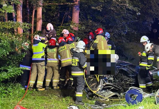 Koszmarny wypadek na DK 25 pod Kamieniem Krajeńskim! Poszkodowanych aż 7 osób 