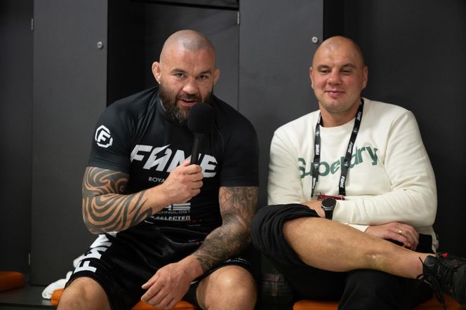Daniel Nawrocki spotkał się z Tomaszem Adamkiem przed FAME 27