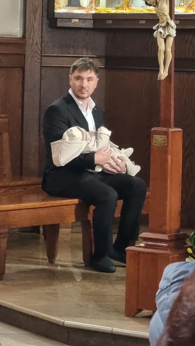 Daniel Martyniuk - chrzciny syna