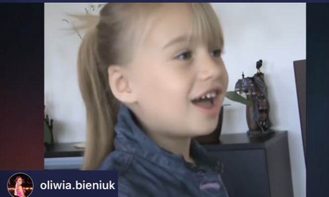 Oliwia Bieniuk jako dziecko w filmie "Ania"