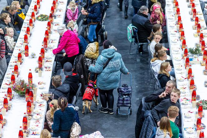 Wigilia dla potrzebujących w Poznaniu na MTP