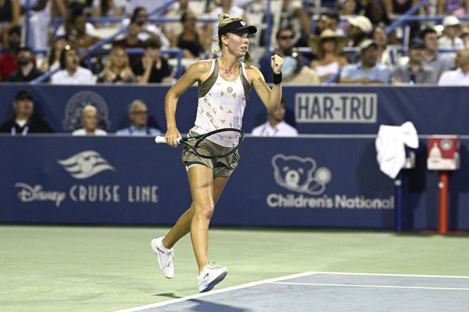Magdalena Fręch wygrała z Venus Williams