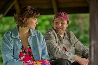 Na Wspólnej odc. 4078. Brygida (Maja Wolska), Remek Klusek (Maciej Kobiela)