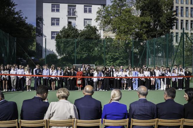 „Boiska na Piątkę” przy V LO w Lublinie oficjalnie otwarte