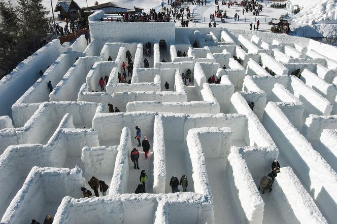 Śnieżny Labirynt Snowlandia w Zakopanem