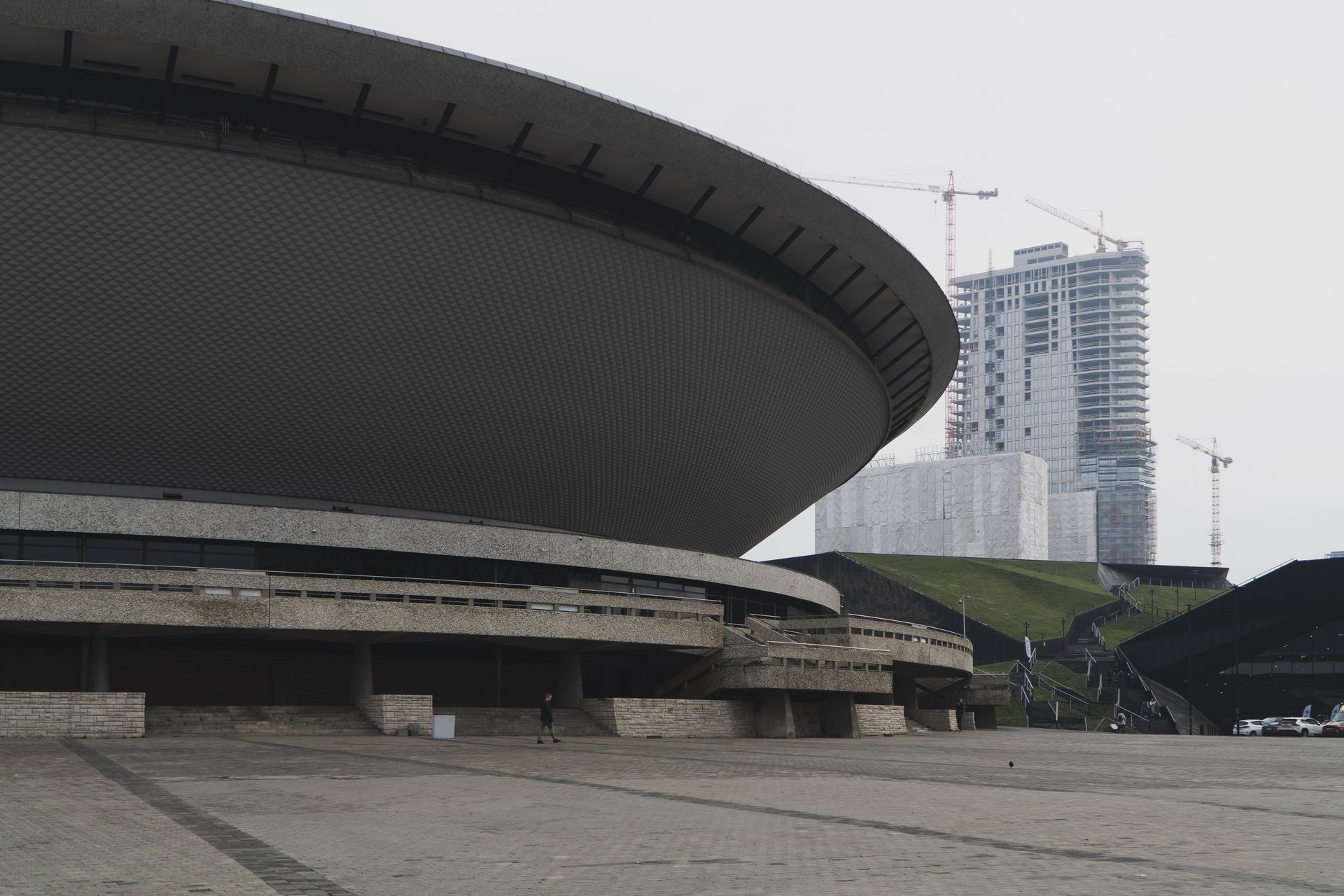 Spodek w Katowicach - zdjęcia. Kosmiczna architektura prosto z PRL-u