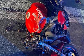 Tragiczny wypadek motocyklisty. Zginął po zderzeniu z samochodem
