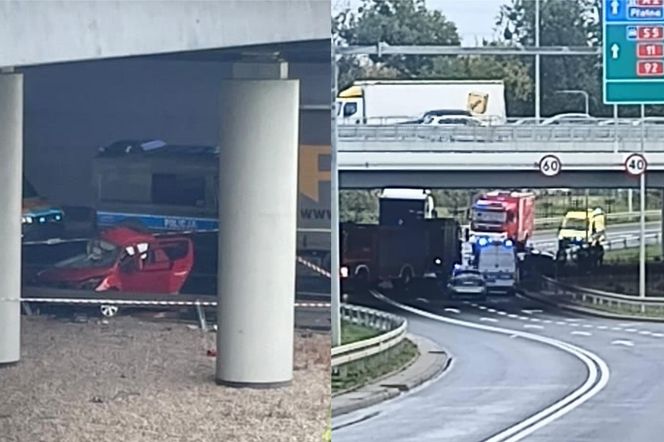 Śmiertelny wypadek w Poznaniu. Nie żyje pasażerka Peugeota