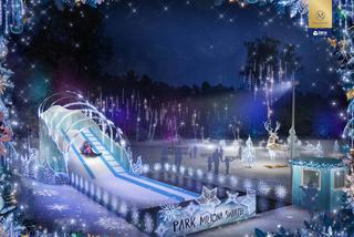 W Parku Miliona Świateł w Zabrzu pojawiła się Królowa Śniegu