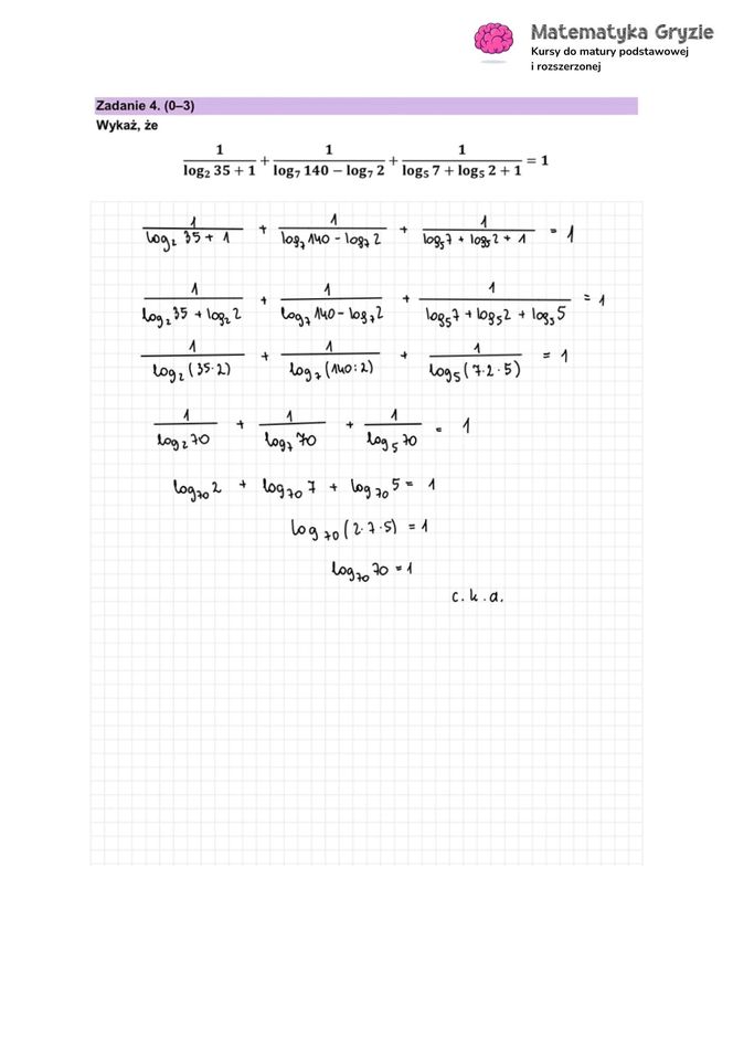 Matura próbna MATEMATYKA ROZSZERZONA 2024 - ODPOWIEDZI, GOTOWE ROZWIĄZANIA