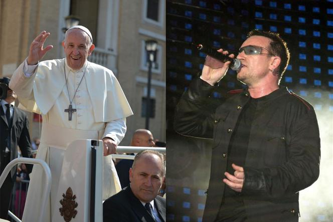 Papież Franciszek i Bono